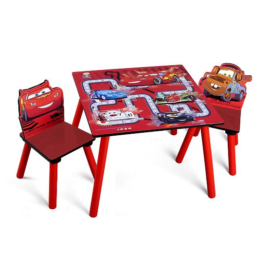 Pour enfants tableau avec chaises Voitures