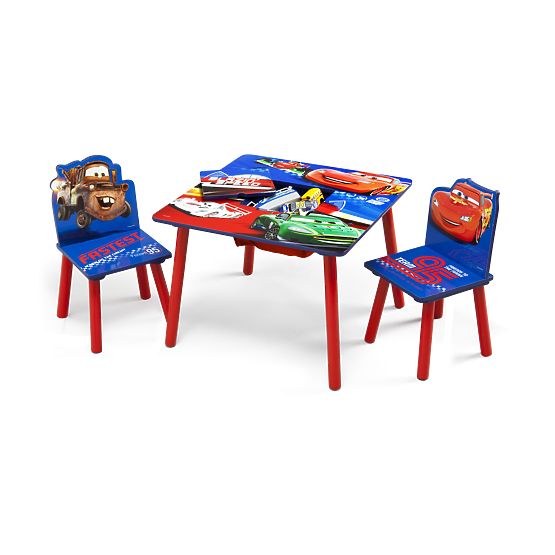 Pour enfants tableau avec chaises Voitures III