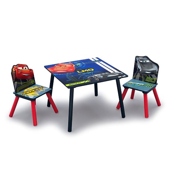 Pour enfants tableau avec chaises Voitures
