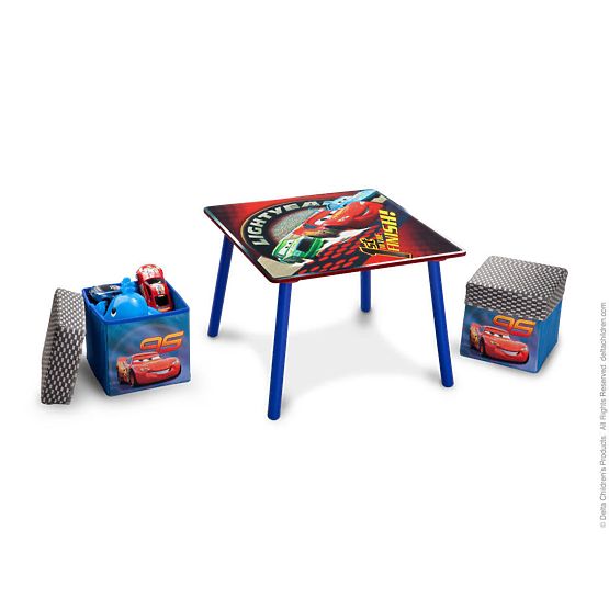 Pour enfants tableau avec poufs Voitures