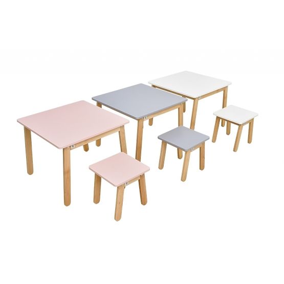 Table enfant Woody White