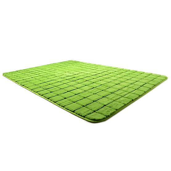 Pour enfants tapis 3D BRICK vert
