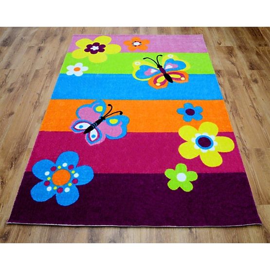 Pour enfants tapis arc en ciel