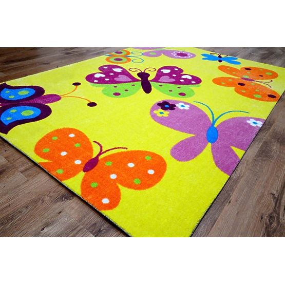 Pour enfants tapis été jaune