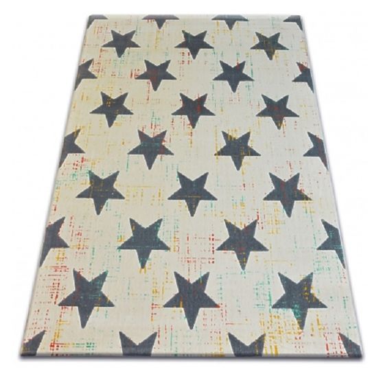 Pour enfants tapis Gris étoiles