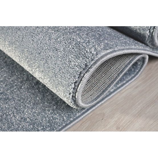 Pour enfants tapis HEAVEN gris argenté/ blanc