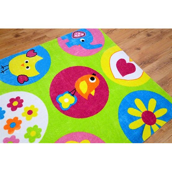 Pour enfants tapis joyeux anneaux