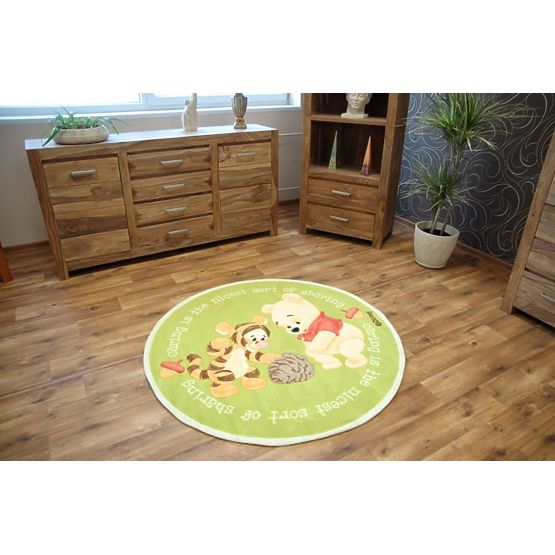 Pour enfants tapis Medvidek Winnie l’ourson BABY 406 dimension 140x140
