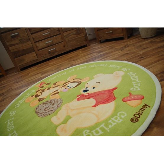 Pour enfants tapis Medvidek Winnie l’ourson BABY 406 dimension 140x140