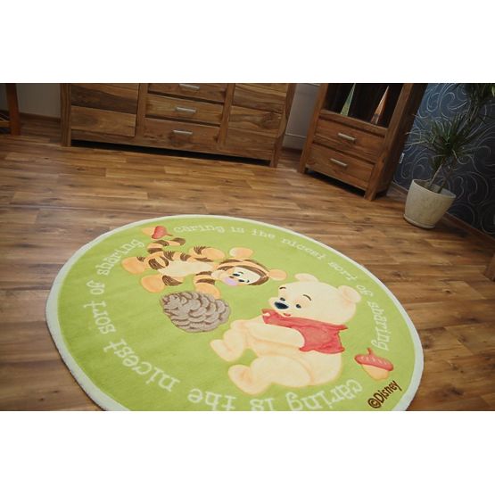 Pour enfants tapis Medvidek Winnie l’ourson BABY 406 dimension 140x140