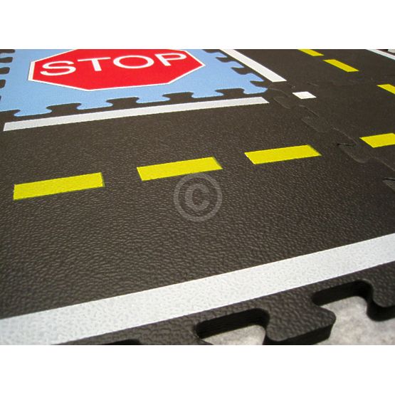 Pour enfants tapis puzzle montagnes russes