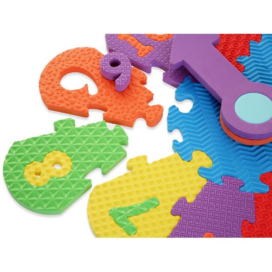 Pour enfants tapis puzzle montre