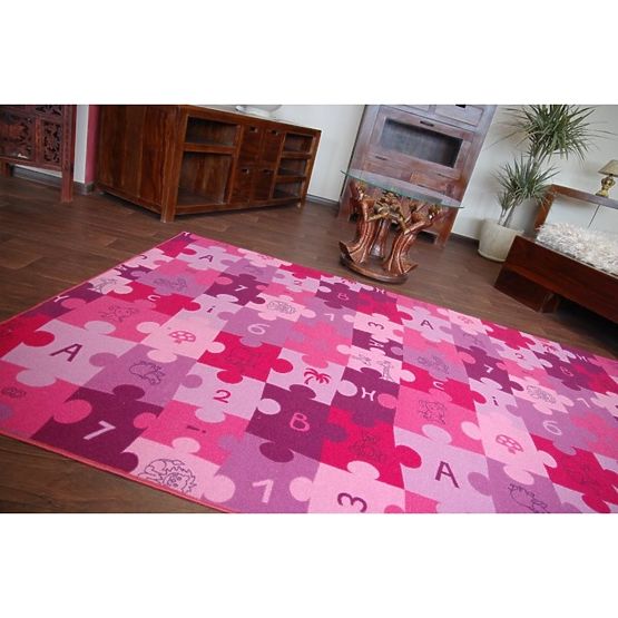 Pour enfants tapis Réflexion - violet