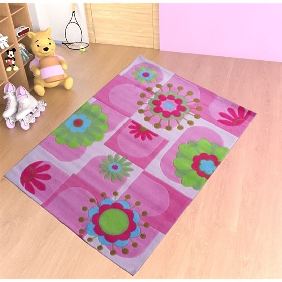 Pour enfants tapis Rose fantaisie