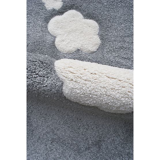 Pour enfants tapis Starlight gris argenté