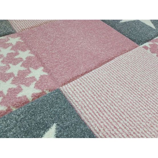 Pour enfants tapis Starwalk rose