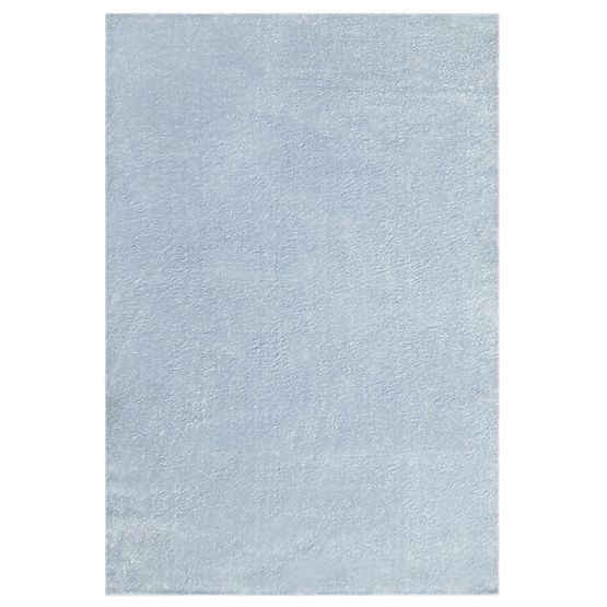Pour enfants tapis unifarben bleu