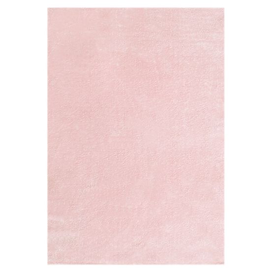 Pour enfants tapis unifarben rose