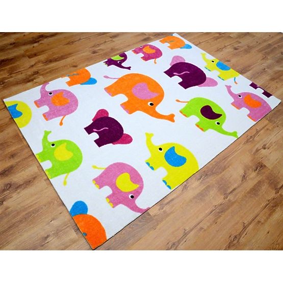 Pour enfants tapis vache éléphant