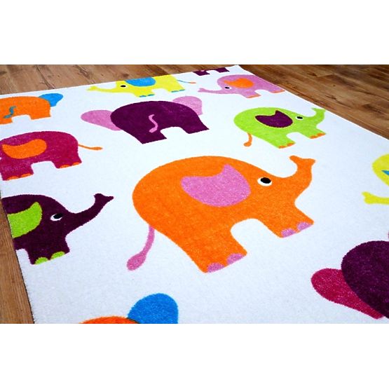 Pour enfants tapis vache éléphant