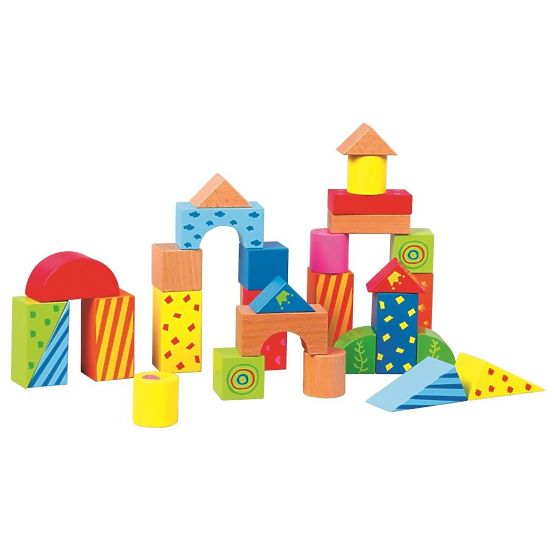 Poussette et insert en bois pour enfants