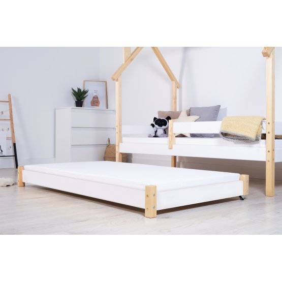 Lit d'appoint extensible Vario avec matelas mousse - SCANDI