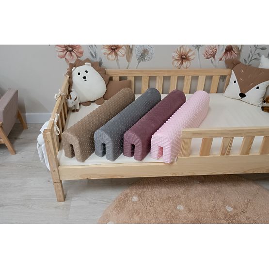 Protection de lit Ourbaby - vieux rose