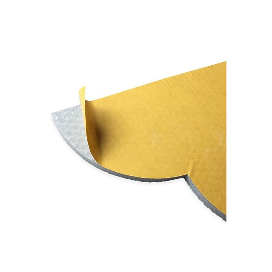 Mousse de protection pour le mur derrière le lit Nuages - bleu