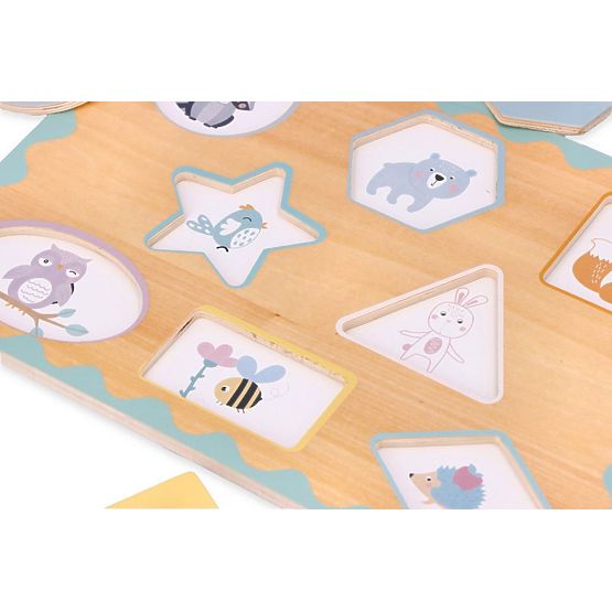 Puzzle avec poignées formes