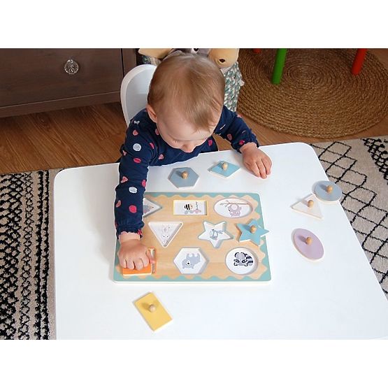 Puzzle avec poignées formes