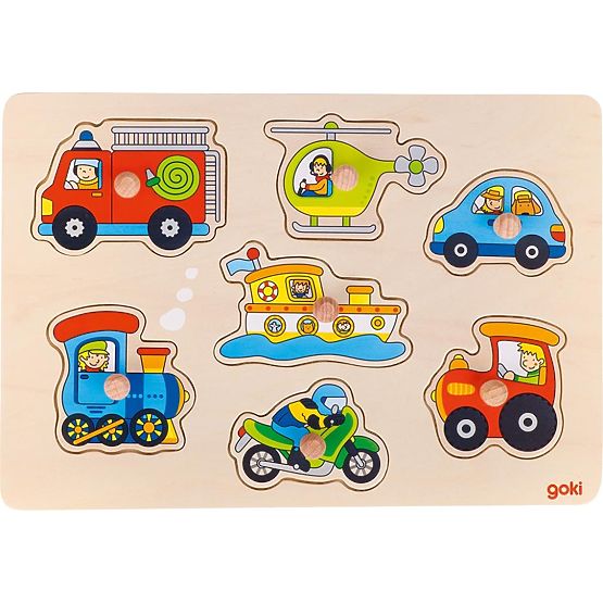 Puzzle avec poignées transport