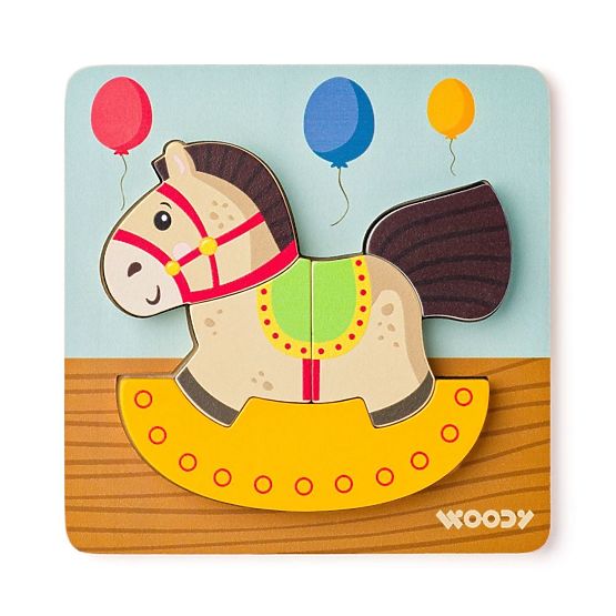 Puzzle - Cheval à bascule