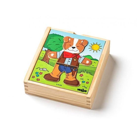 Puzzle Chien à habiller