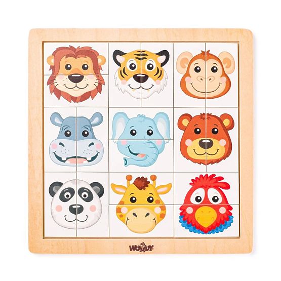 Puzzle d'animaux de safari