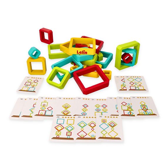Puzzle d'équilibre géométrique
