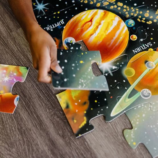 Puzzle de sol Système solaire 48 pièces