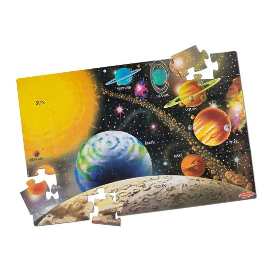 Puzzle de sol Système solaire 48 pièces