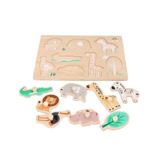 Puzzle en bois avec poignées Safari