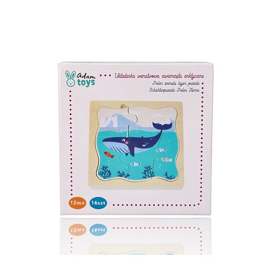 Puzzle en couches Animaux de l'Arctique