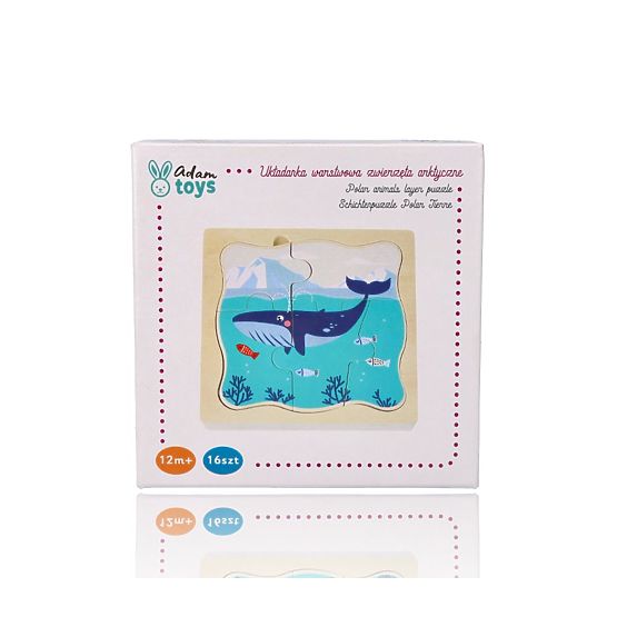 Puzzle en couches Animaux de l'Arctique