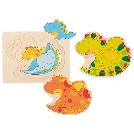 Puzzle en couches dragon