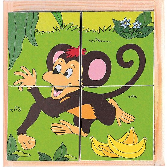 Puzzle en cubes Zoo