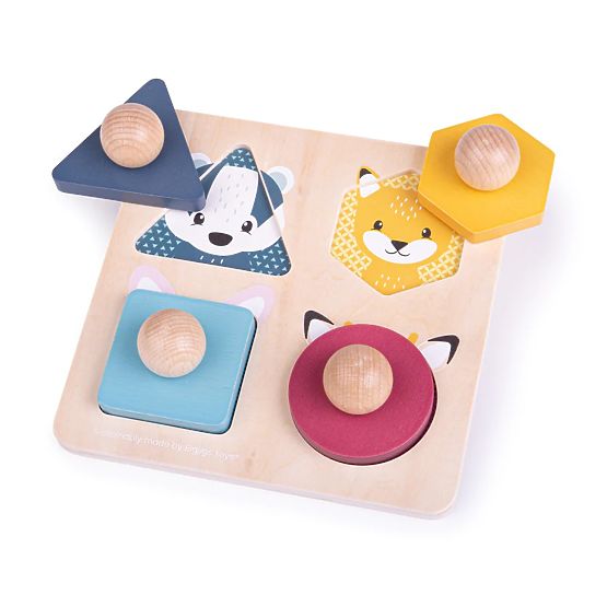 Puzzle en forme d'animaux Bigjigs Toys