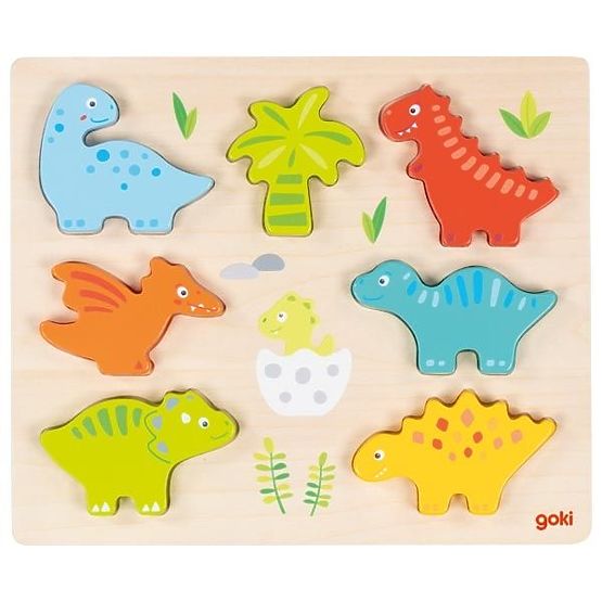 Puzzle et Figurines, Assemblage Dino 2 en 1