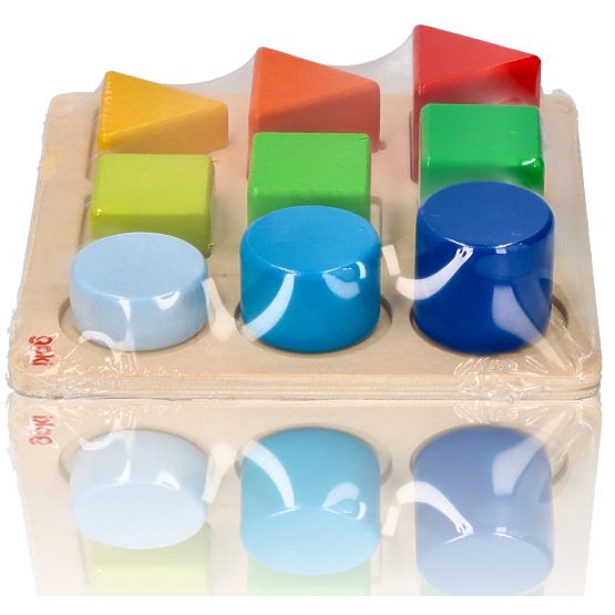Puzzle formes sur socle