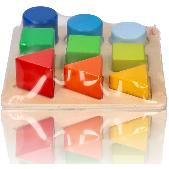 Puzzle formes sur socle