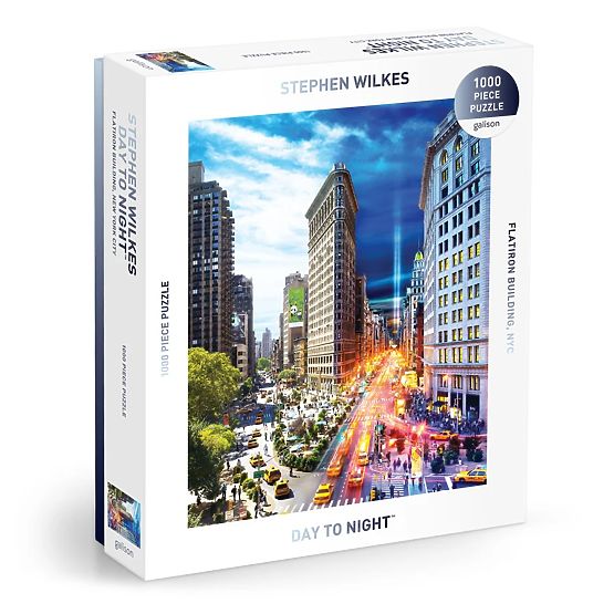 Puzzle Galison Flatiron Day to Night™ Stephen Wilkes 1000 pièces