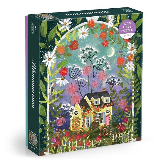 Puzzle Galison Jardin Fleuri Joy Laforme 1000 pièces