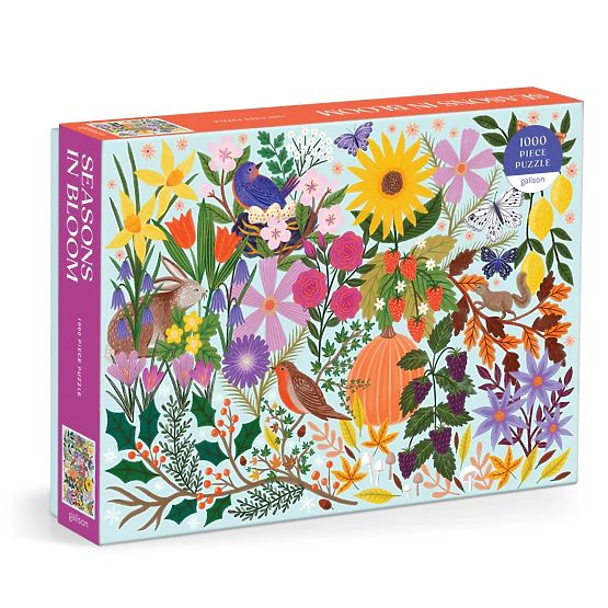 Puzzle Galison Les Saisons en Fleurs 1000 pièces