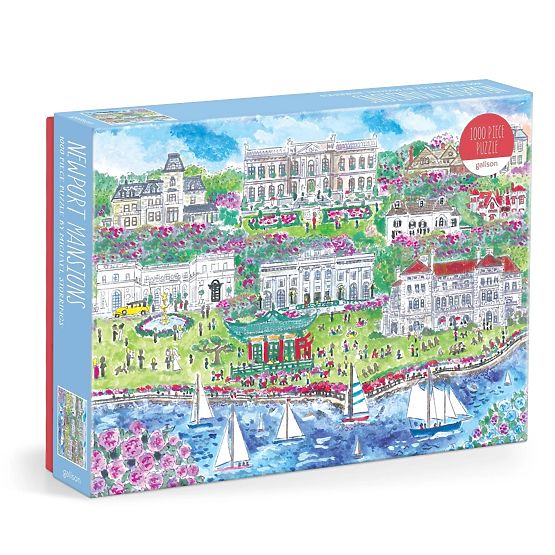 Puzzle Galison Michael Storrings Demeures de Newport 1000 pièces